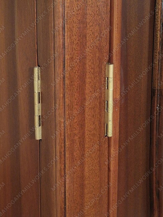 Mahogany Marquetry Inlaid Media Armoire