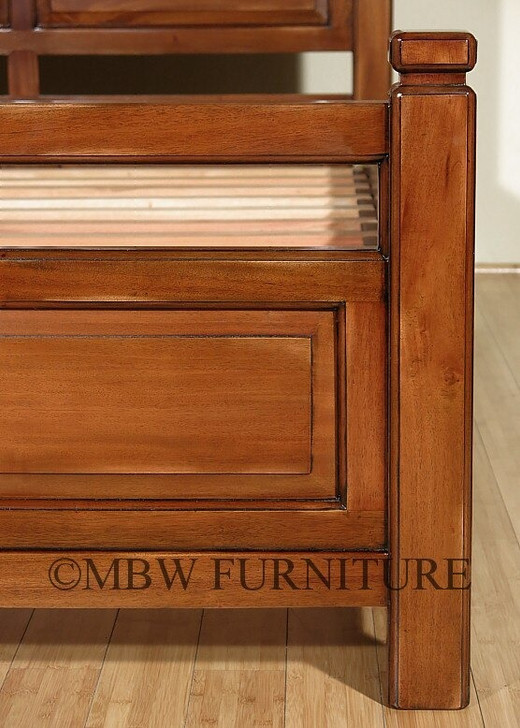 Arts and Crafts Mission Panel Bed