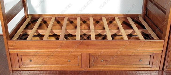 Honey Twin Stair Storage Bunk Bed