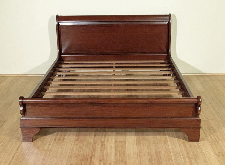 Classic Solid Wood Sleigh Bed