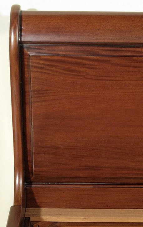 Classic Solid Wood Sleigh Bed