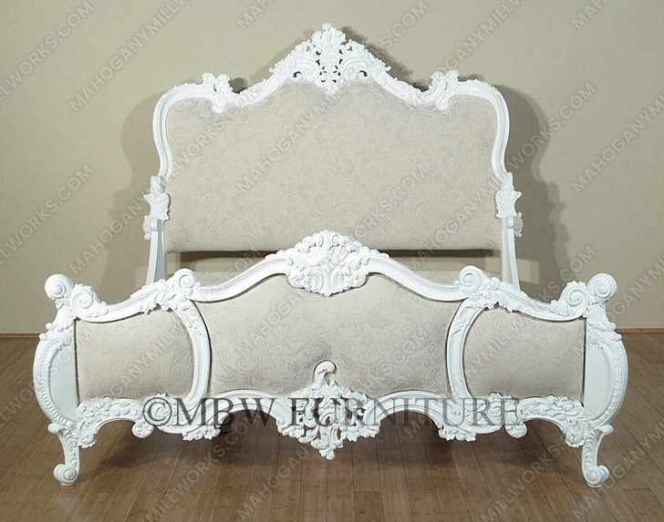 White French Rococo California King Bed