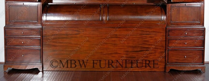 11.5ft Custom Mahogany Multipurpose Headboard