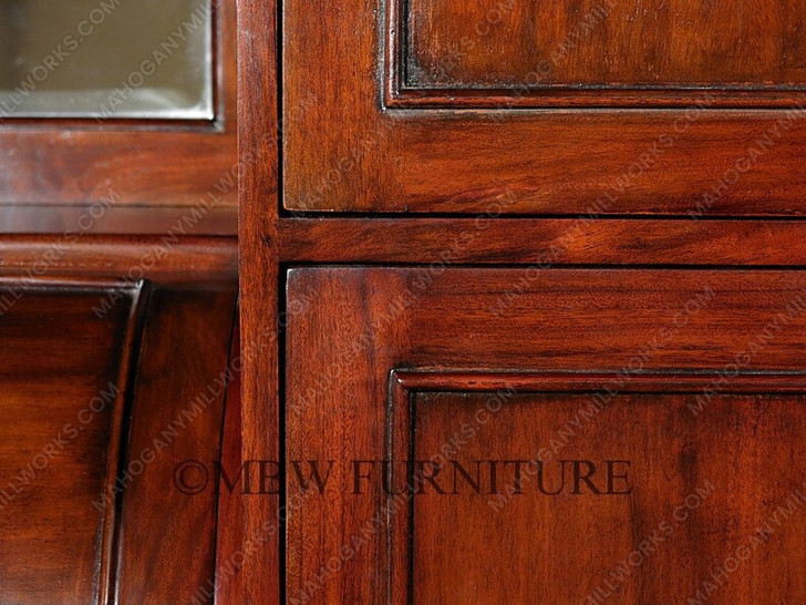 11.5ft Custom Mahogany Multipurpose Headboard