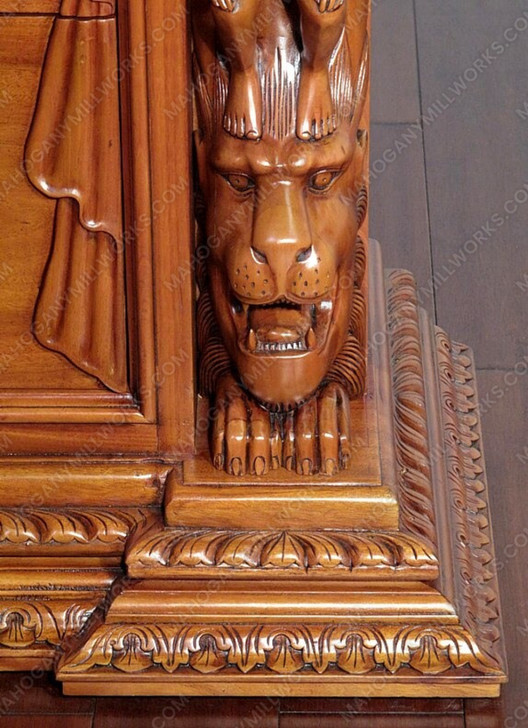 Light Gothic 2 Drawer Nightstand Chest