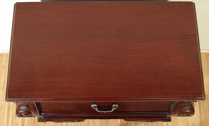 Mahogany 3-Drawer Bombay Nightstand