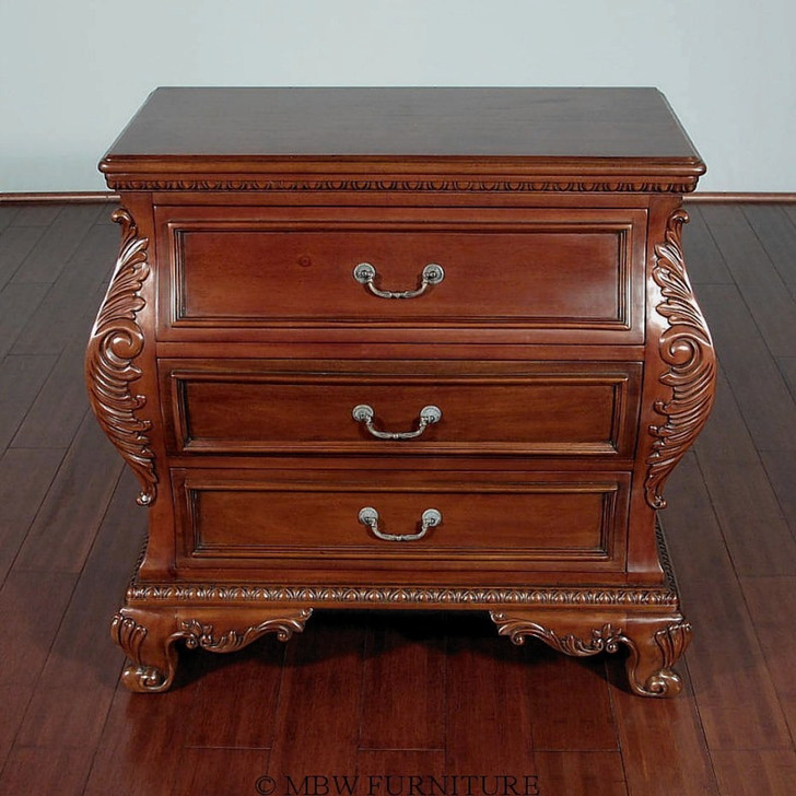 Mahogany Bombay Nightstand