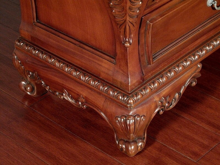 Mahogany Bombay Nightstand
