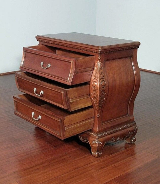 Mahogany Bombay Nightstand