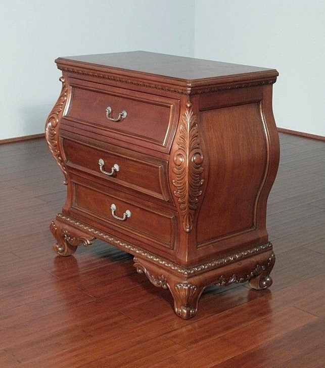 Mahogany Bombay Nightstand