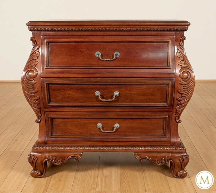 Mahogany Bombay Nightstand
