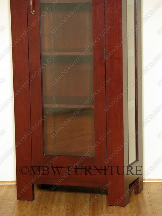 Tall Narrow Teak Bookcase