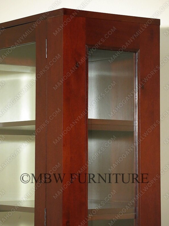 Tall Narrow Teak Bookcase