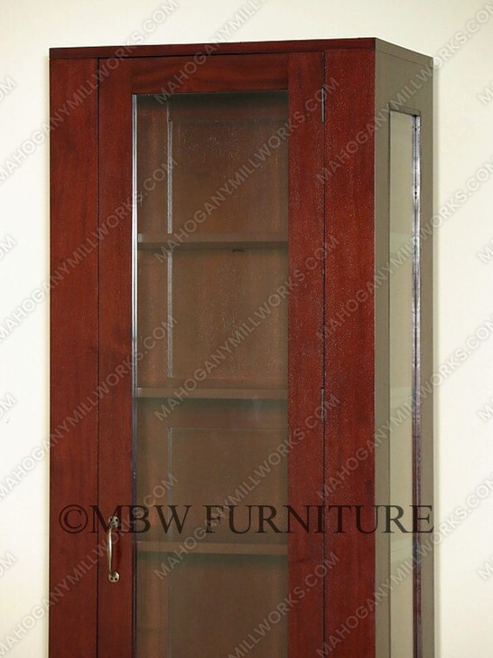 Tall Narrow Teak Bookcase