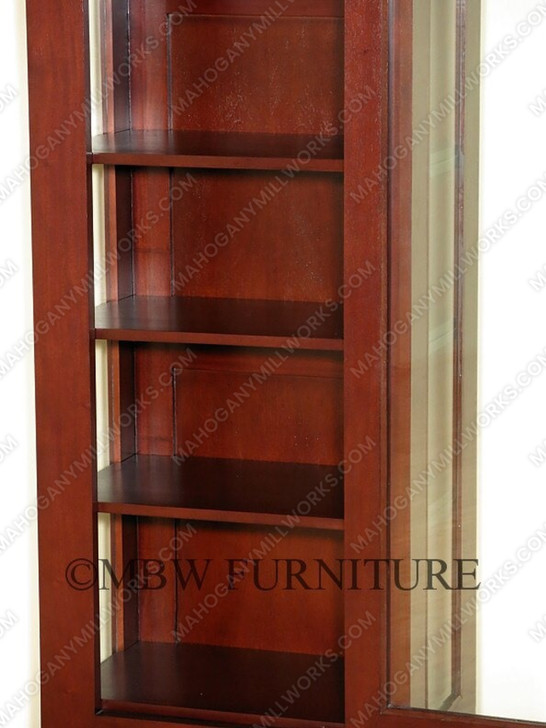Tall Narrow Teak Bookcase