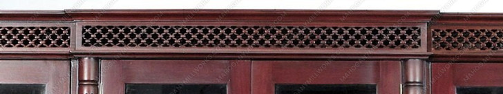 15ft Victorian Glass Curio Display Cabinet