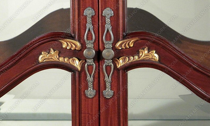 Two Tone Cherry/Walnut China Cabinet