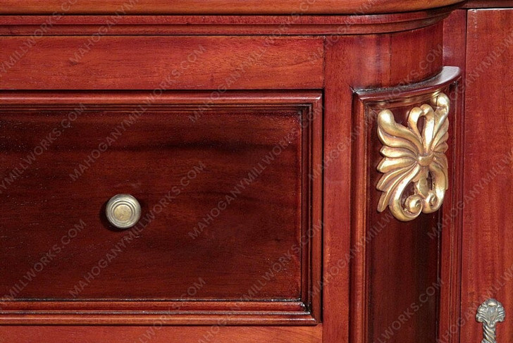 Cherry/Walnut Italian Buffet Hutch