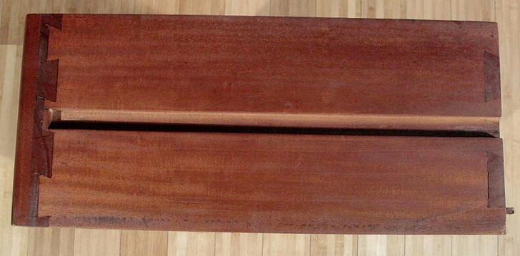 Two Tone Cherry/Walnut China Cabinet