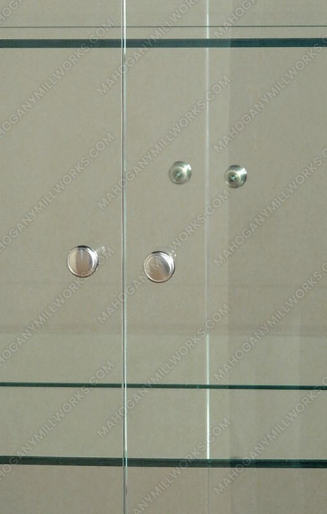 Large Walnut Glass Victorian Curio Display Cabinet