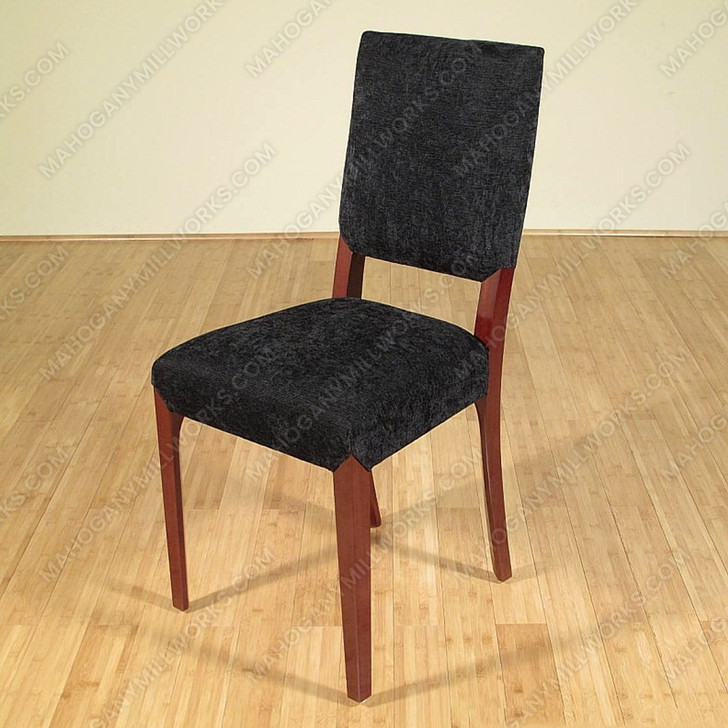 Cherry Black Dining Side Chairs (2)