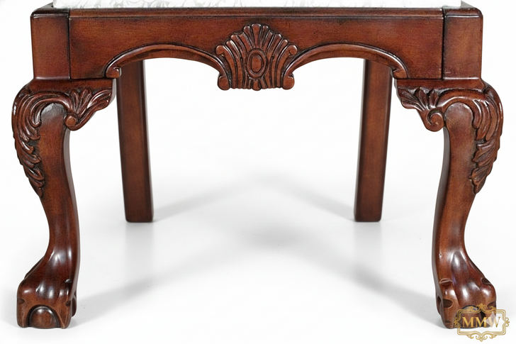 Mahogany Chippendale  Dining Side Chairs Pair (2)