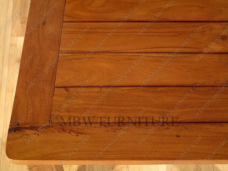 Solid Teak Art Deco Side Chairs (2)