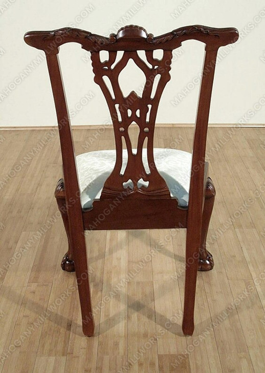 Mahogany Chippendale Ball & Claw Dining Side Chair