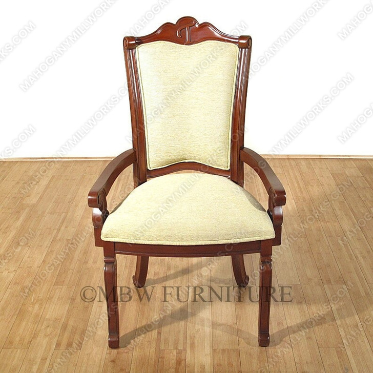 11 Pc 7Ft Round Light Walnut Pedestal Dining Conference Table w/ 10 Chairs Set