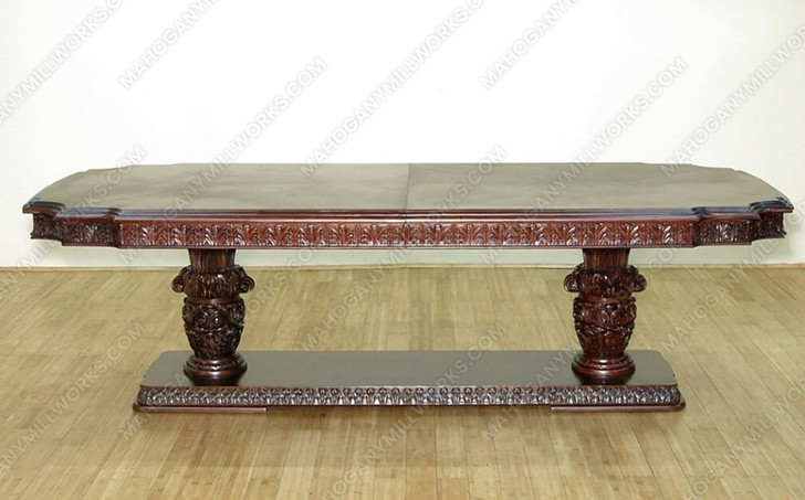 15pc French Marquetry Inlay Dining Set