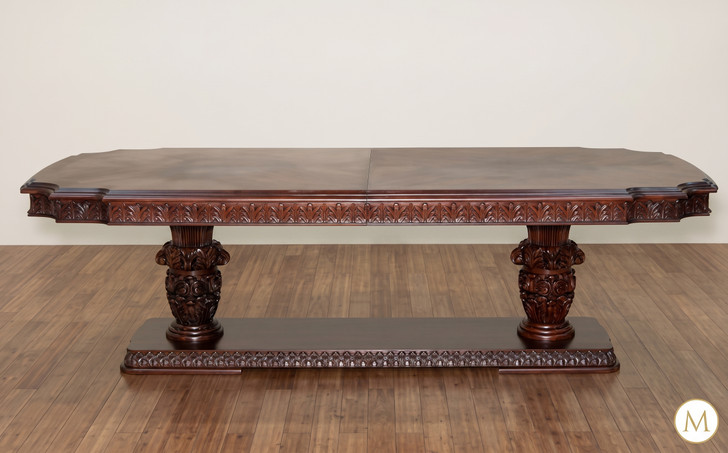 15pc French Marquetry Inlay Dining Set
