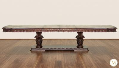 15pc French Marquetry Inlay Dining Set