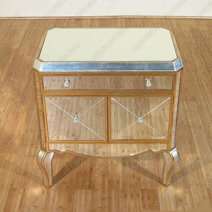 Mirrored Chest Cabinet