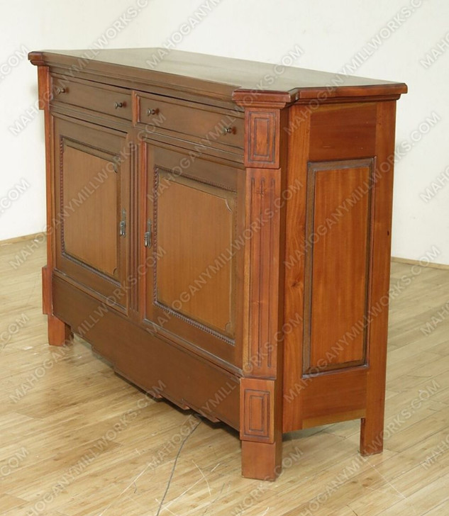 5.5ft Light Mahogany 2 Door Buffet Sideboard Server w/ Drawers
