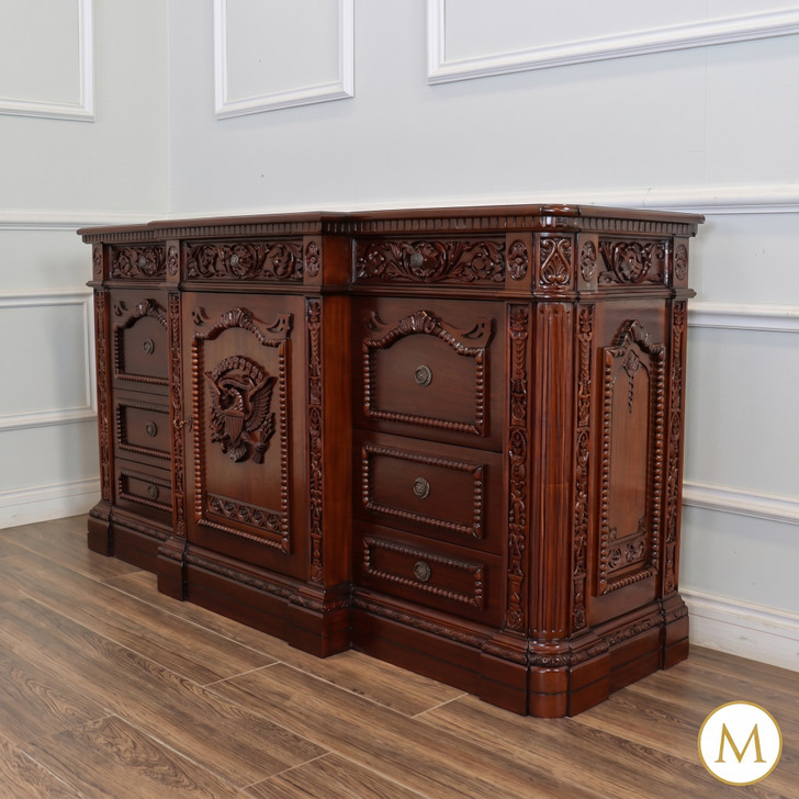 6ft Mahogany Presidential Resolute Credenza
