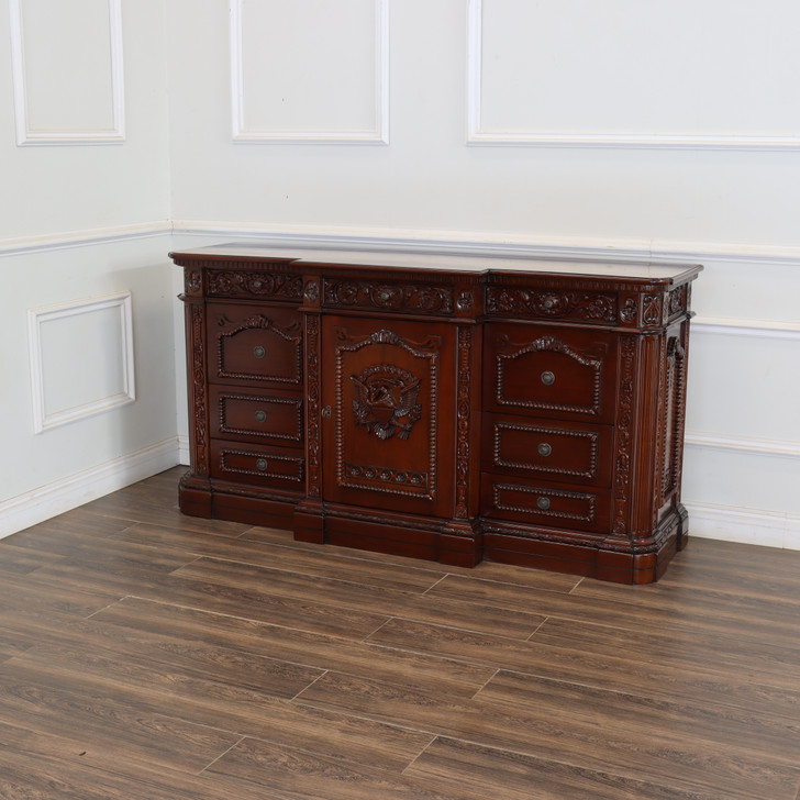 6ft Mahogany Presidential Resolute Credenza