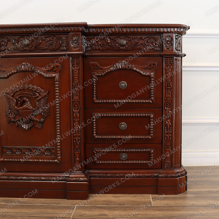 6ft Mahogany Presidential Resolute Credenza