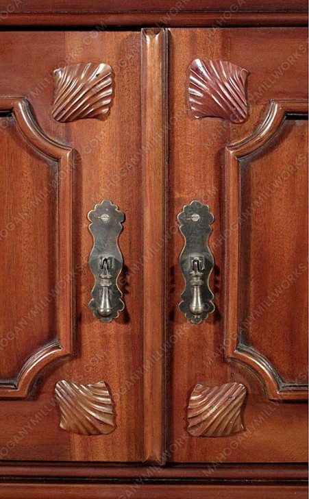 6ft Mahogany Chippendale Sideboard