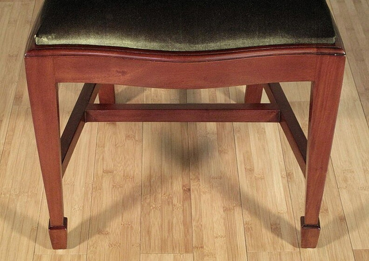 12ft Marquetry Inlay Extendable Double Pedestal Dining Table