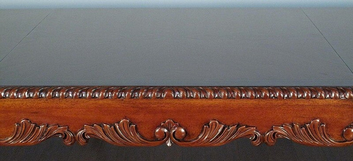 10ft Chippendale Double Pedestal Dining Table