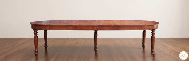 10.5ft Mahogany Banquet Dining Table