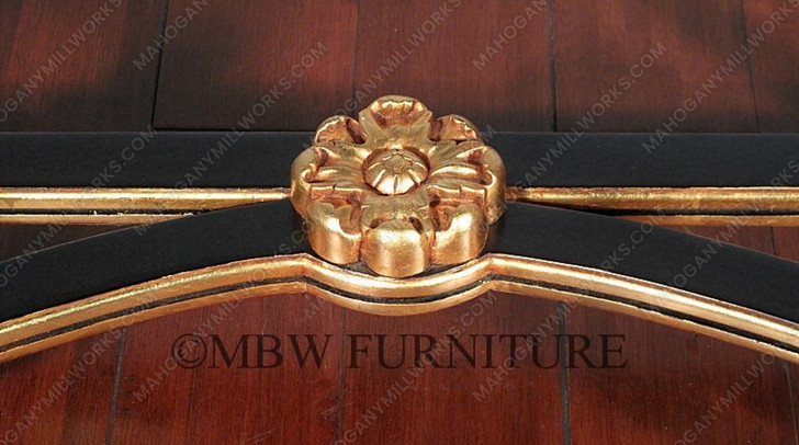 Black & Gold Console Wall Table