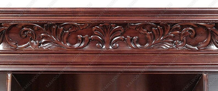 Solid Mahogany TV Media Entertainment Cabinet Center