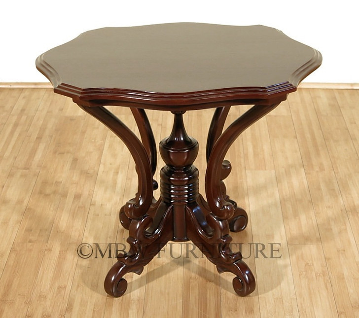 Solid Mahogany End Side Table