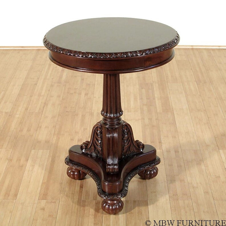 Walnut French Louis Side Table