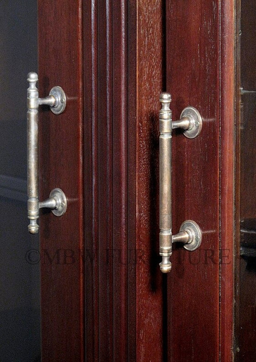 11ft Custom Mahogany Sectional Bookcase