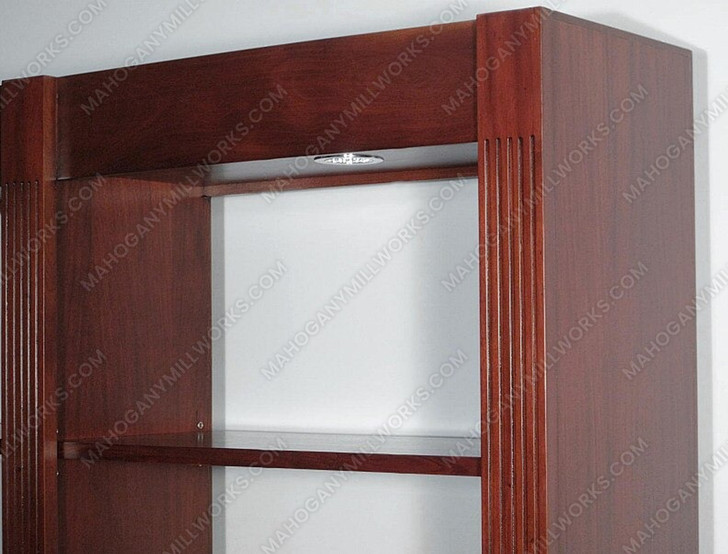 13.5ft Tiered Open Wall Bookcase