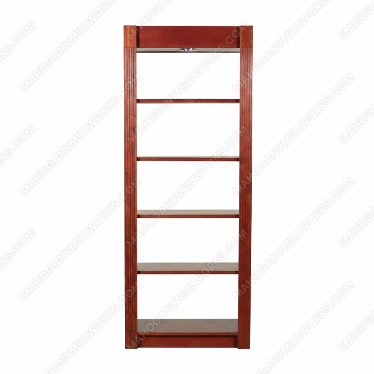7ft 5-Shelf Wall Display
