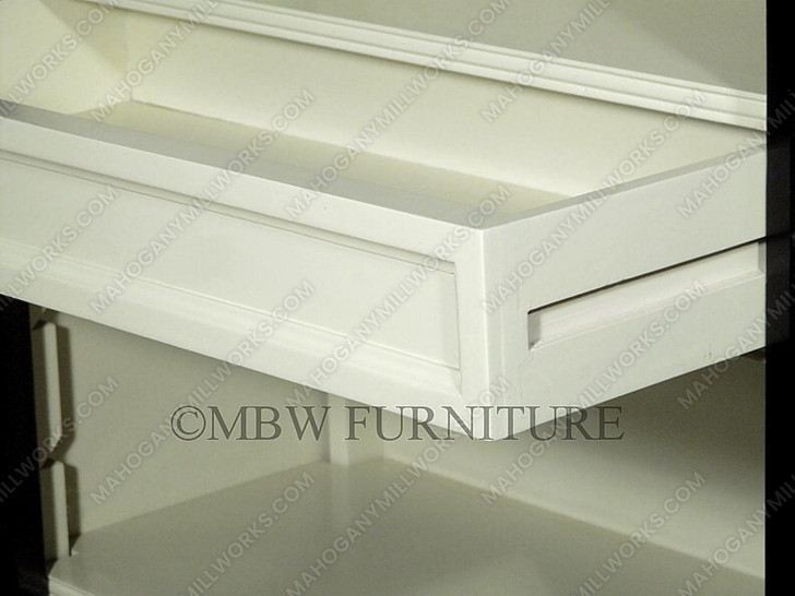 7Ft Espresso Open Bookcase Bookshelf