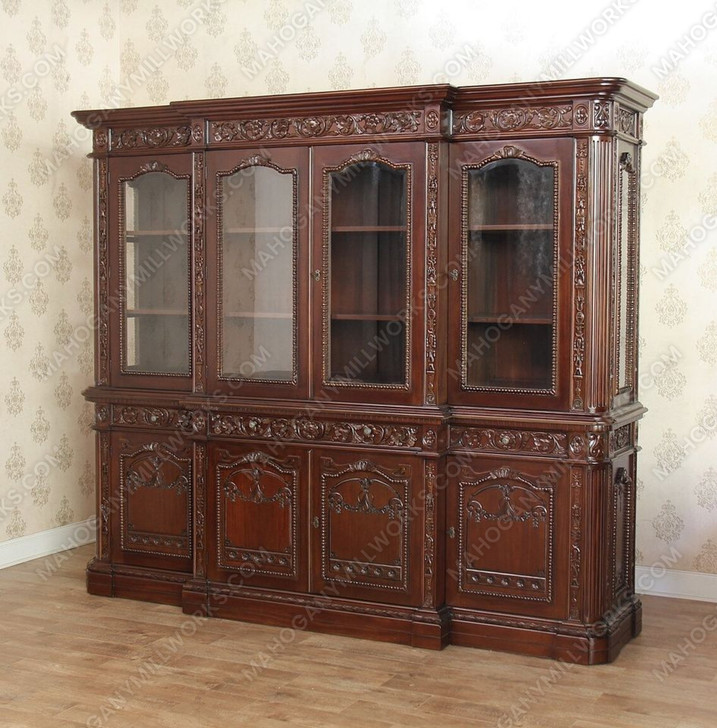 Mahogany Resolute Bookcase